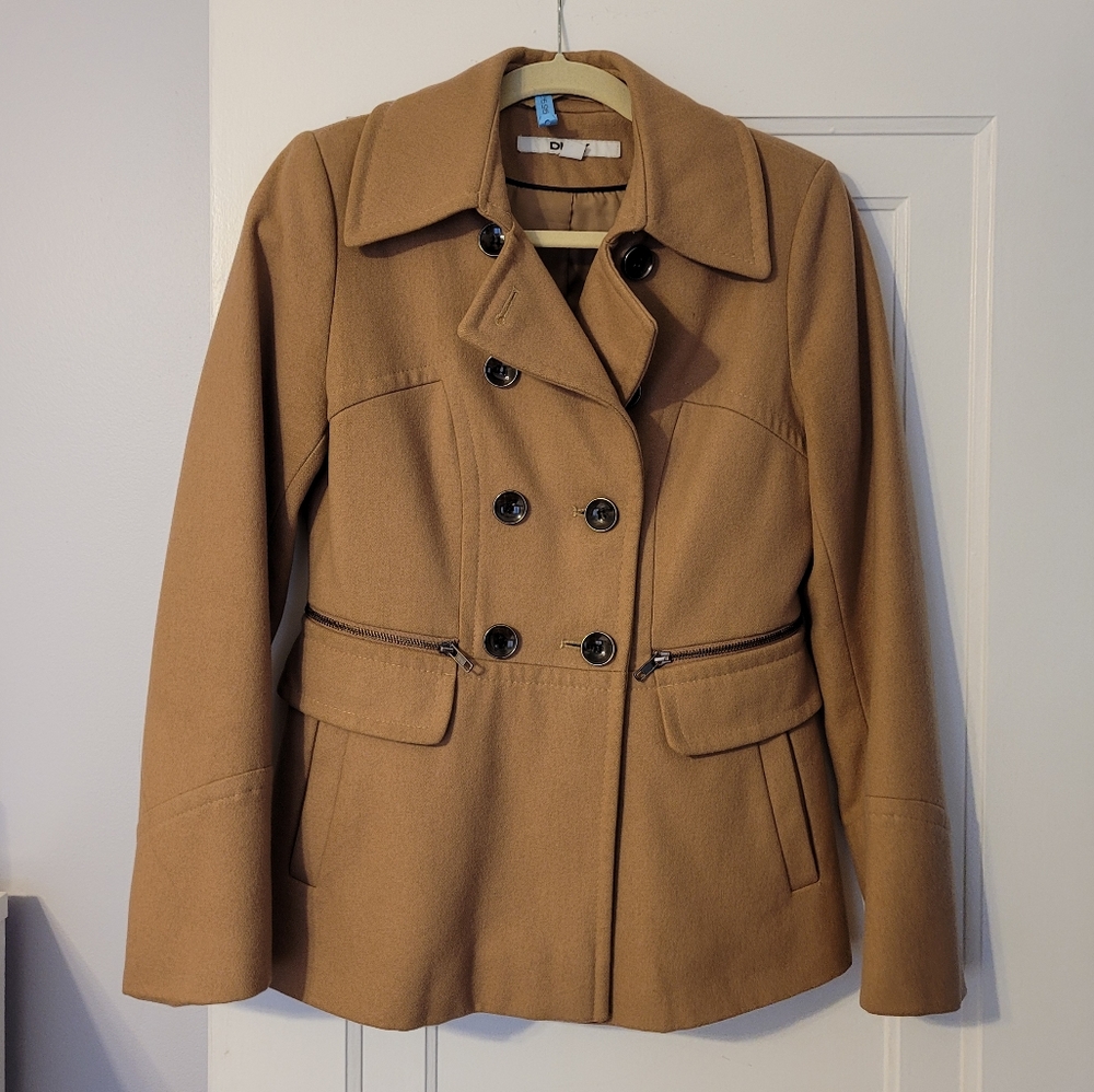 DKNY Wool Peacoat